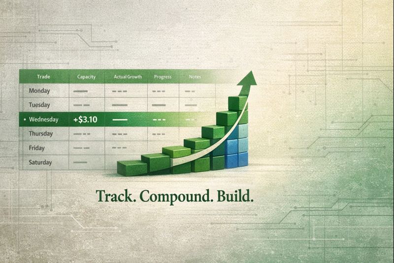 ForexDelight Trade Tracker: Building Capital Through Daily Discipline